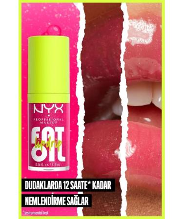 NYX Professional Makeup Fat Oil Lip Drip Shine Lip Oil - Chillin' Like a Villain - Buy Online on GoSupps.com