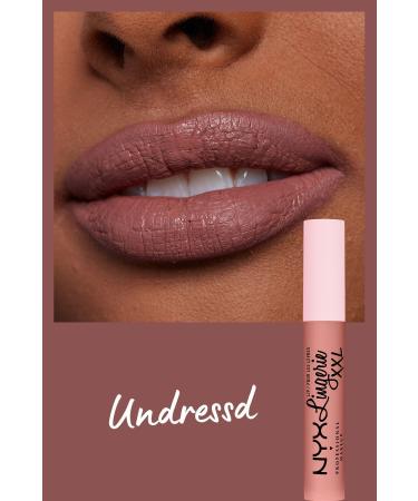 NYX Professional Makeup Likit Mat Ruj - Lip Lingerie Xxl Matte Liquid Lipstick Undressed - Buy Online on GoSupps.com