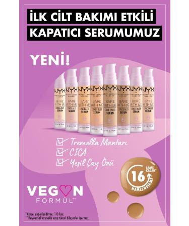 NYX Professional Makeup Bare With Me Concealer Serum 02 Light Concealer - Buy Online on GoSupps.com