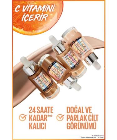 Maybelline New York Super Stay Skin Tint Foundation - 05 & Makeup Sponge - Buy Online on GoSupps.com