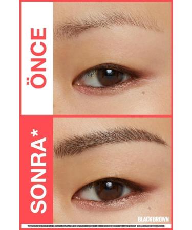 Maybelline New York Build a Brow 2in1 Eyebrow Pencil and Gel Black Brown - Buy Online on GoSupps.com