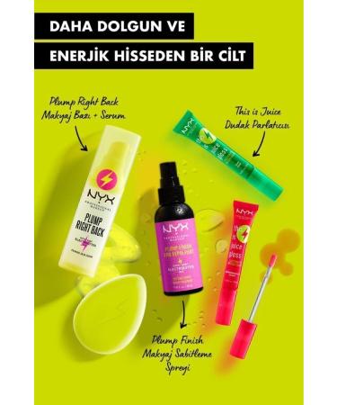 NYX Professional Makeup Plump Right Back Makeup Base + Serum - Buy Online on GoSupps.com