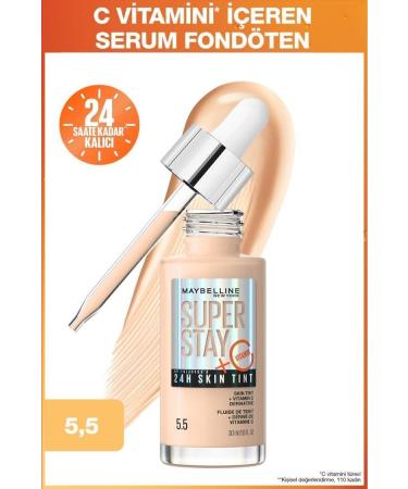 Maybelline New York Super Stay Skin Tint Foundation - 05.5
