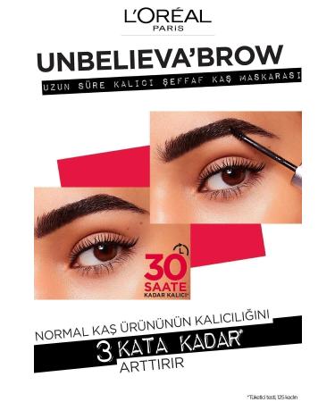 L'Oreal Paris sfeyx Brow Long-Lasting Transparent Eyebrow Mascara news sfey 997516 - Buy Online on GoSupps.com