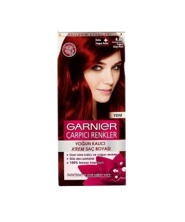 Garnier Striking Colors Hair Dye 4.6 Intense Dark Red - Buy Online on GoSupps.com