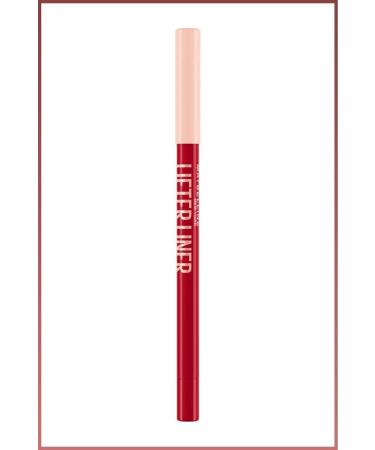 Maybelline New York Lifter Liner Red Lip Pencil- 10 Main Character - Buy Online on GoSupps.com