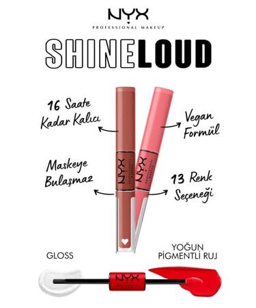 NYX Professional Makeup Shine Loud High Shine Lip Color Magic Maker - Lip Gloss - Buy Online on GoSupps.com
