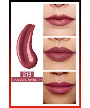 L'Oreal Paris Infaillible 2-step 24 Hour Liquid Lipstick & Balm - 213 Toujours Teaberry - Buy Online on GoSupps.com
