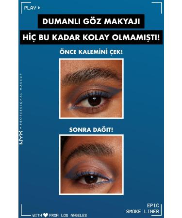 NYX Professional Makeup Epic Smoke Liner Eye Pencil Navy Heat - Buy Online on GoSupps.com