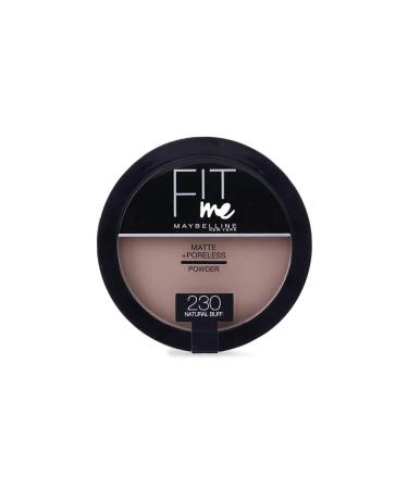 Maybelline New York Fit Me Matte Poreless Powder - 230 Natural Buff - Buy Online on GoSupps.com
