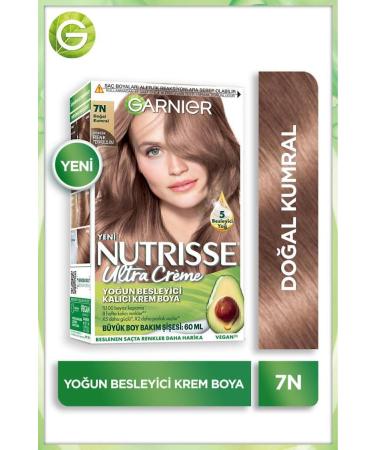 Garnier Nutrisse Intensive Nourishing Permanent Cream Hair Dye 7n Natural Blonde