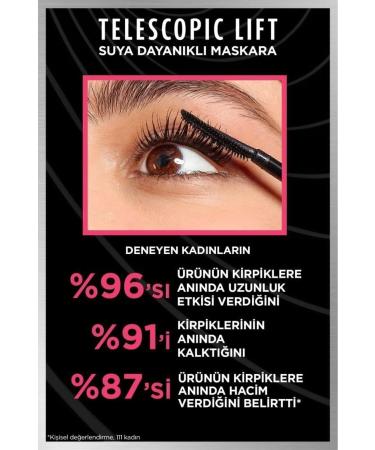 L'Oreal Paris Telescopic Lift Waterproof Mascara - Buy Online on GoSupps.com