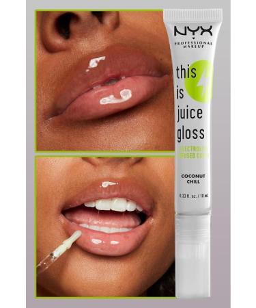 NYX Professional Makeup This Is Juice Gloss Coconut Chill - Buy Online on GoSupps.com