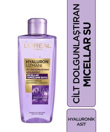 L'Oreal Paris Hyaluron Expert Skin Plumping Micellar Cleansing Water 200 Ml - Hyaluronic Acid