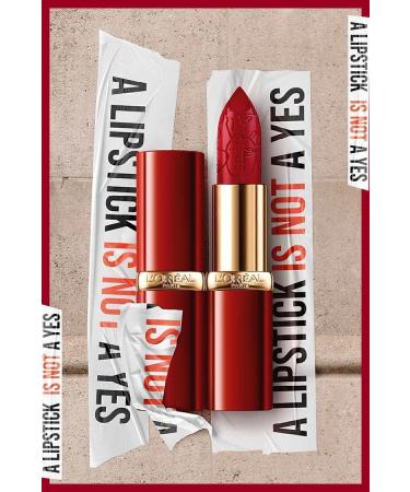 L'Oreal Paris L'or al Paris Color Riche Special Series: Lipstick Is Not A Yes Lipstick - 300 Le Rouge Libert  - Buy Online on GoSupps.com