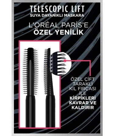 L'Oreal Paris Telescopic Lift Waterproof Mascara - Buy Online on GoSupps.com