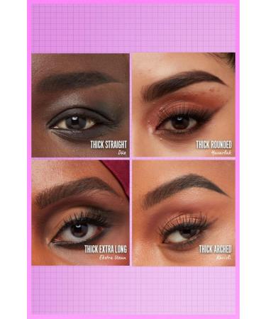 NYX Professional Makeup Zero to Brow Thick Eyebrows Stencil - Thick Brow - Buy Online on GoSupps.com