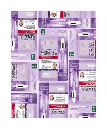 L'Oreal Paris Revitalift Filler Cooling Eye Serum Mask - Buy Online on GoSupps.com