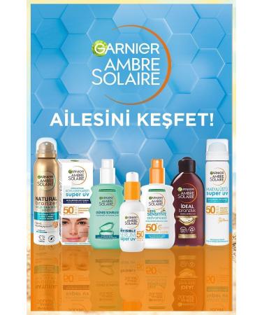 Garnier Ambre Solaire Invisible Spf50 Super UV Daily Sunscreen Serum 30 ml - Buy Online on GoSupps.com