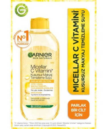 Garnier Micellar Vitamin C Flawless Makeup Remover Water & Vitamin C Bright Daily Brightening Cream - Buy Online on GoSupps.com