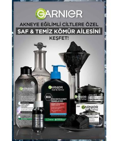 Garnier Pure & Clean Charcoal Mattifying Daily Moisturising Cream 50ml - Buy Online on GoSupps.com