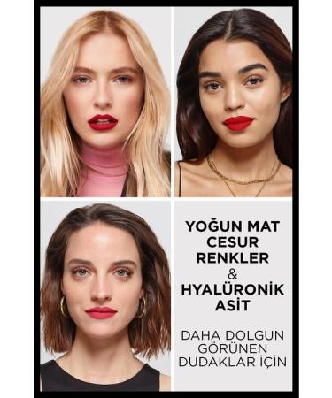 L'Oreal Paris Color Riche Intense Volume Matte Lipstick - 346 Rouge Determination - Buy Online on GoSupps.com