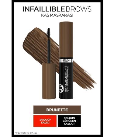 L'Oreal Paris Infaillible Brows Volumizing Eyebrow Mascara Brunette