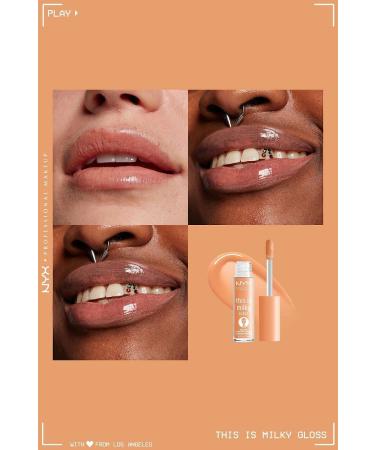 NYX Professional Makeup This Is Milky Gloss Lip Gloss - Salted Caramel Shake - Buy Online on GoSupps.com
