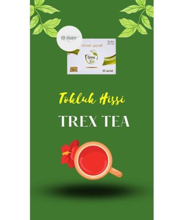 Trex Tea Slimming Supporting Raspberry Flavored Detox Form Tea 3 Months - Buy Online on GoSupps.com