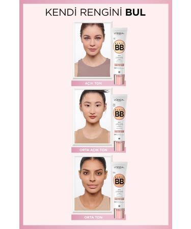 L'Oreal Paris Magic BB Tinted Moisturizing Cream - 02 Light - Buy Online on GoSupps.com