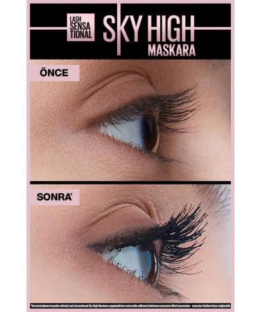 Maybelline New York Lash Sensational Sky High Mascara & Instant Anti Age Eraser Concealer - 01 Light - Buy Online on GoSupps.com