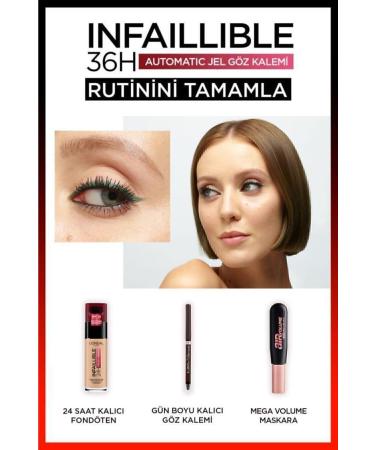 L'Oreal Paris Infaillible Automatic Gel Eyeliner - Brown - Buy Online on GoSupps.com