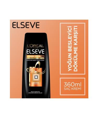 Elseve L'or al Paris Arginine Resistance X3 Intensive Nourishing Anti-Hair Loss Care Cream 360 ml - Buy Online on GoSupps.com