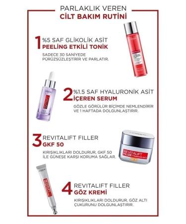 L'Oreal Paris Revitalift 5% Pure Glycolic Acid Peeling Toner 180 ml - Buy Online on GoSupps.com