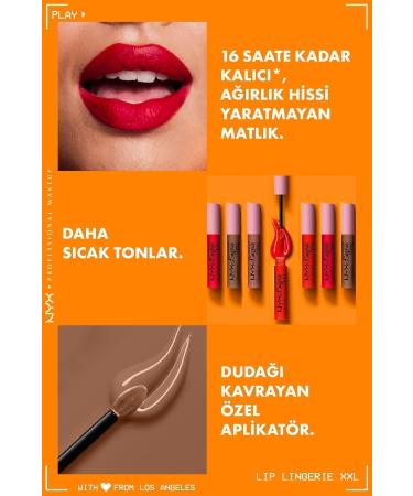 NYX Professional Makeup Lip Lingerie Xxl Mat Likit Ruj Hot Caramelo - Buy Online on GoSupps.com