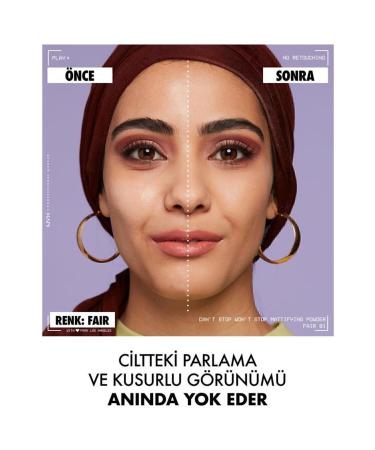 NYX Professional Makeup Can't Stop Won't Stop Mattifying Powder- Fair - Buy Online on GoSupps.com