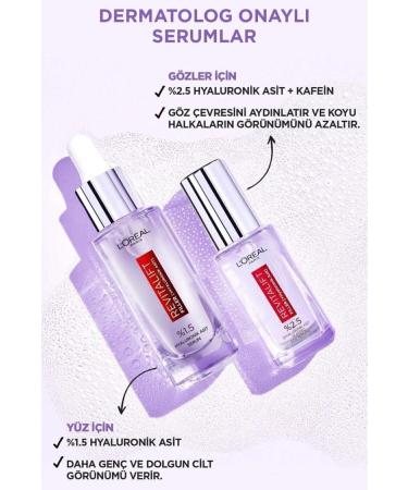 L'Oreal Paris False Lash Telescopic Fiber Mascara & Revitalift Filler Eye Contour Brightening Eye Serum 20ml - Buy Online on GoSupps.com