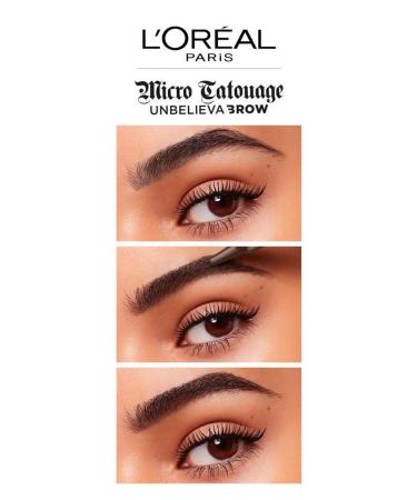 L'Oreal Paris L'or al Paris Unbelieva Brow Micro Tatouage Eyebrow Pencil - 109 Ebony - Buy Online on GoSupps.com