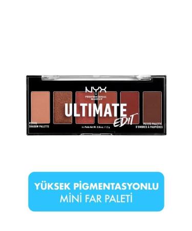 NYX Professional Makeup Ultimate Edit Petite Shadow Palette - Warm Neutrals