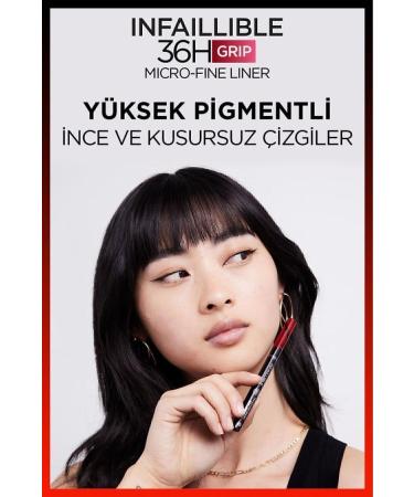 L'Oreal Paris L'or al Paris Infaillible 36h Grip Micro Fine Eyeliner 03 Ancient Rose - Buy Online on GoSupps.com