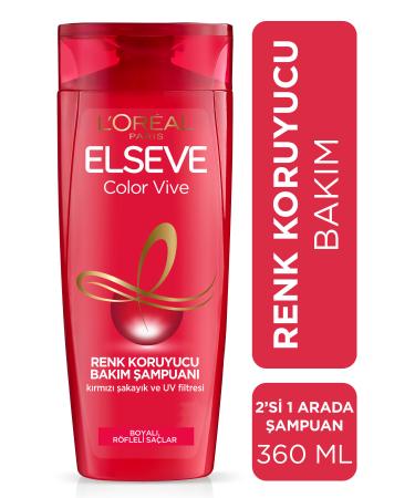 Elseve L'or al Paris Colorvive Color Protection Care Shampoo 2 in 1 360 ml