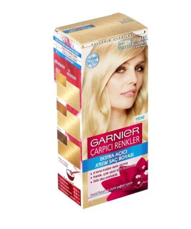 Garnier Striking Colors Hair Dye 110 Extra Light Diamond Blonde - Buy Online on GoSupps.com