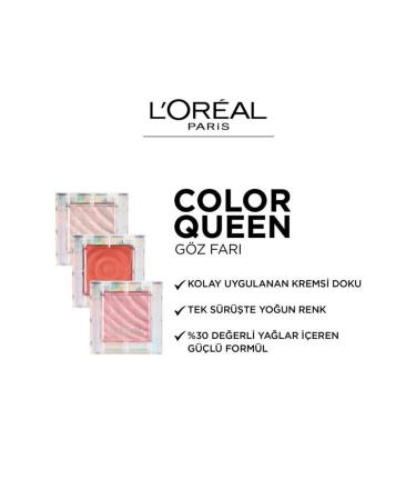 L'Oreal Paris L'or al Paris Color Queen Single Eyeshadow 37 Extraordinnaire - Buy Online on GoSupps.com