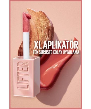 Maybelline New York Lifter Gloss Moisturizing Lip Gloss - 005 Petal & Mini Falsies Surreal Mascara 4.7 ML - Buy Online on GoSupps.com