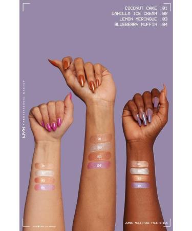 NYX Professional Makeup Jumbo Face Stick | Multi-Purpose Stick Highlighter - Lemon Meringue - Buy Online on GoSupps.com