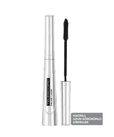 L'Oreal Paris False Lash Telescopic Fiber Mascara & Revitalift Filler Eye Contour Brightening Eye Serum 20ml - Buy Online on GoSupps.com