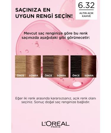 L'Oreal Paris Excellence Creme Hair Dye 6.32 Golden Light Brown - Buy Online on GoSupps.com