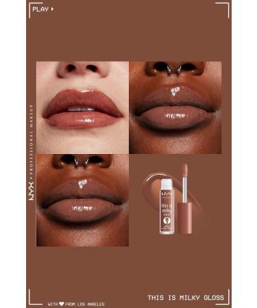 NYX Professional Makeup This Is Milky Gloss Lip Gloss - Milk The Coco - Buy Online on GoSupps.com
