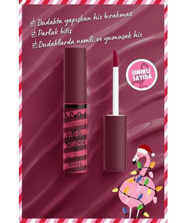 NYX Professional Makeup Butter Gloss Candy Swirl Lip Gloss - Sweet Slushie - Buy Online on GoSupps.com