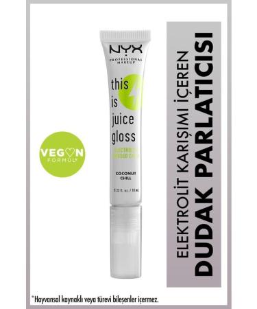 NYX Professional Makeup This Is Juice Gloss Coconut Chill